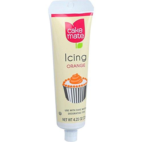 Cake Mate Decorate Icing, Orange 4.25 oz.