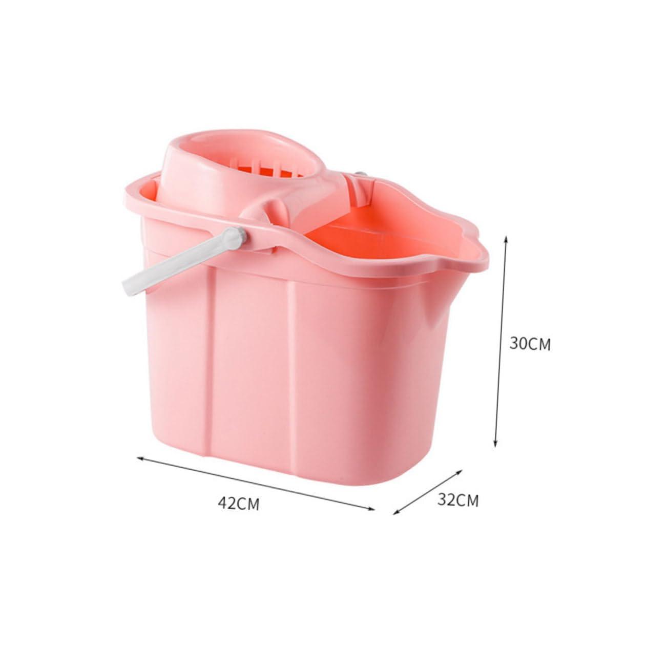 Hemoton Hemoton Water Mop Bucket Home Mop Bucket office thicken cleaning bucket