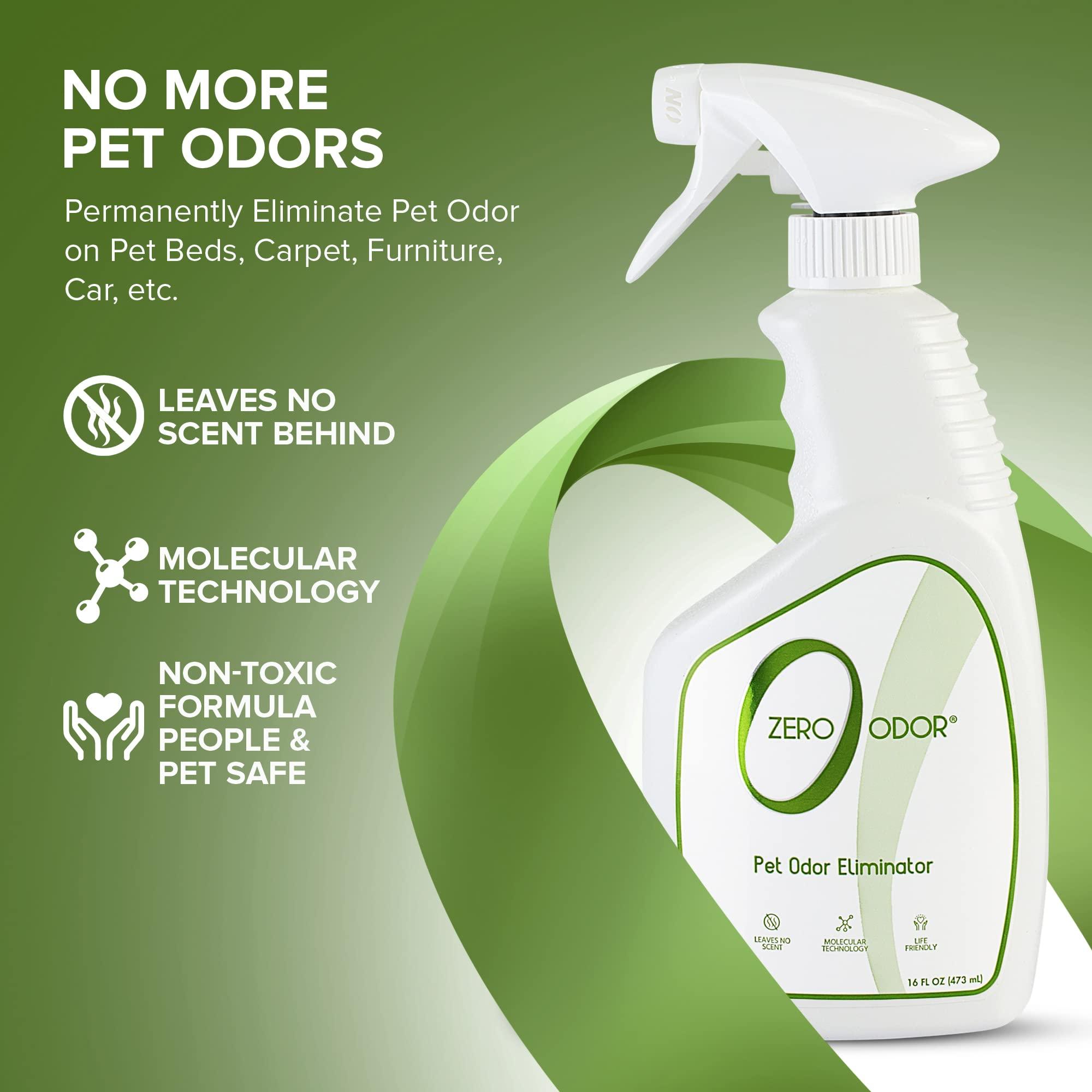 Zero Odor Zero Odor - Pet Odor Eliminator 16 Oz- Multi-Purpose Household Odor Eliminator Kit