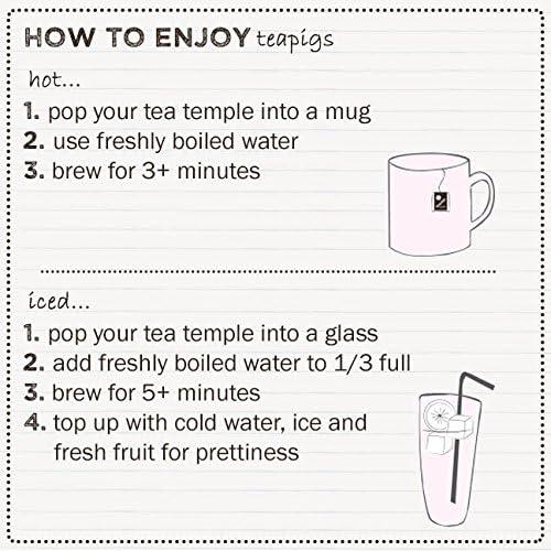teapigs Teapigs Honeybush & Rooibos Tea Bags Made with Whole Leaves (1 Pack of 50 Teabags)
