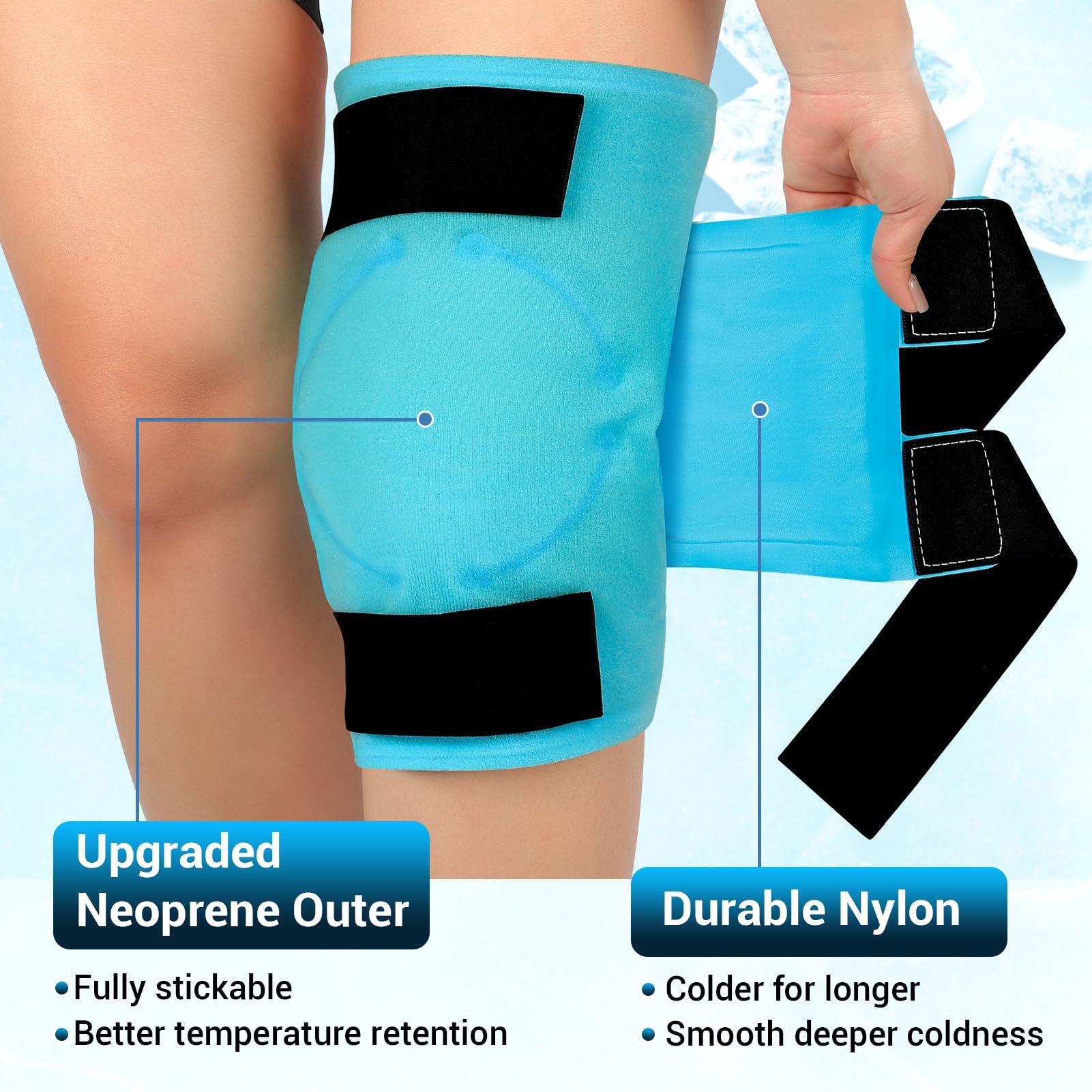 Comfytemp Comfytemp Extra Large Knee Ice Pack Wrap and Wrist Ice Pack Wrap for Carpal Tunnel Relief Bundles