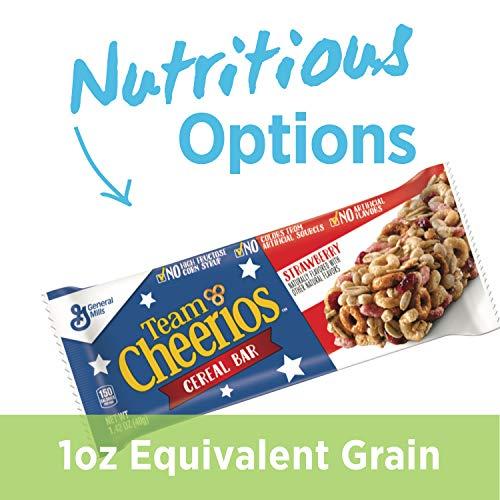 Cheerios Team Cheerios Cereal Bar, Strawberry, 1.42 Oz (Pack of 96)