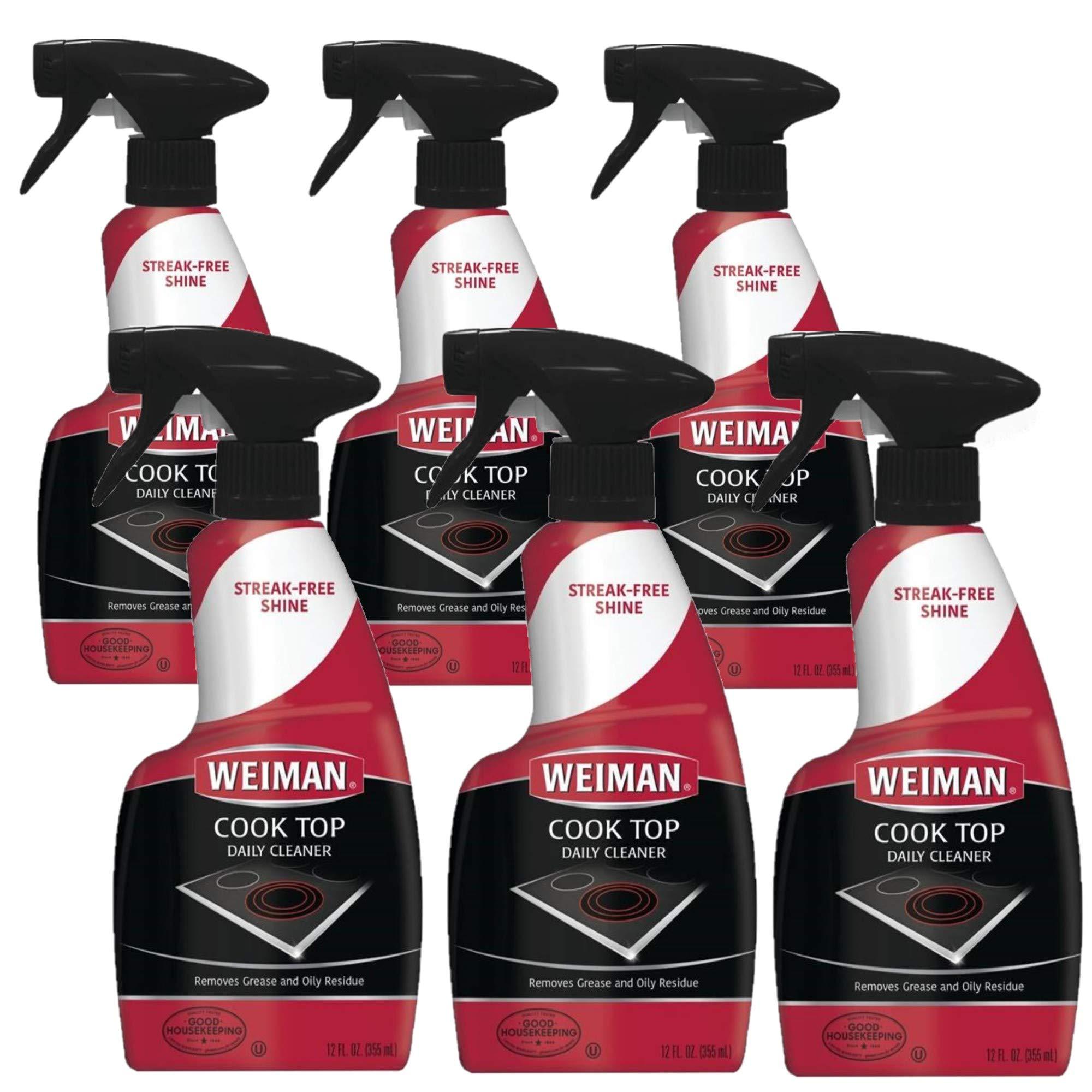 Weiman Weiman Apple Scent Cooktop Cleaner 12 oz Spray (Pack of 6)