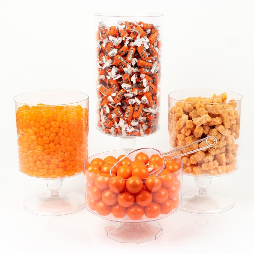 Just Candy Orange Value Size Candy Buffet - 775pcs (7.3 lbs)