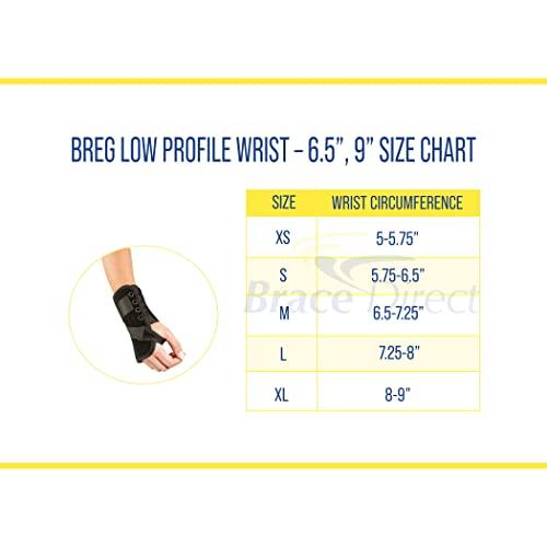 Breg Breg Low Profile Wrist Brace 6.5” (Right Hand, X-Large)
