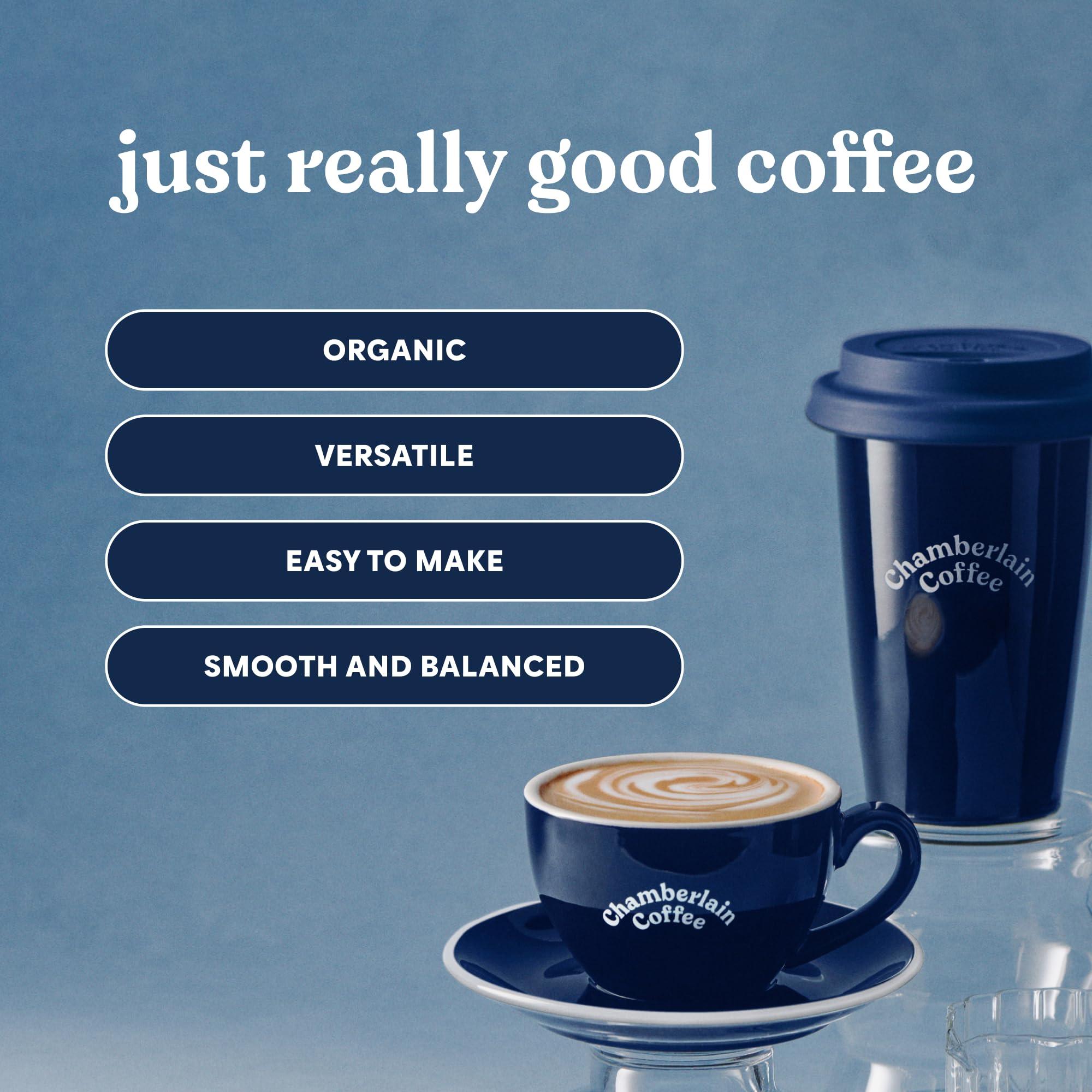 Chamberlain Coffee Chamberlain Coffee Variety Box Single Serve Bags - Includes 5 Blends, Original Family Blend, Early Bird Blend, Night Owl Blend, Careless Cat Blend, Social Dog Blend - 10 Single Serve Cold Brew Sachets