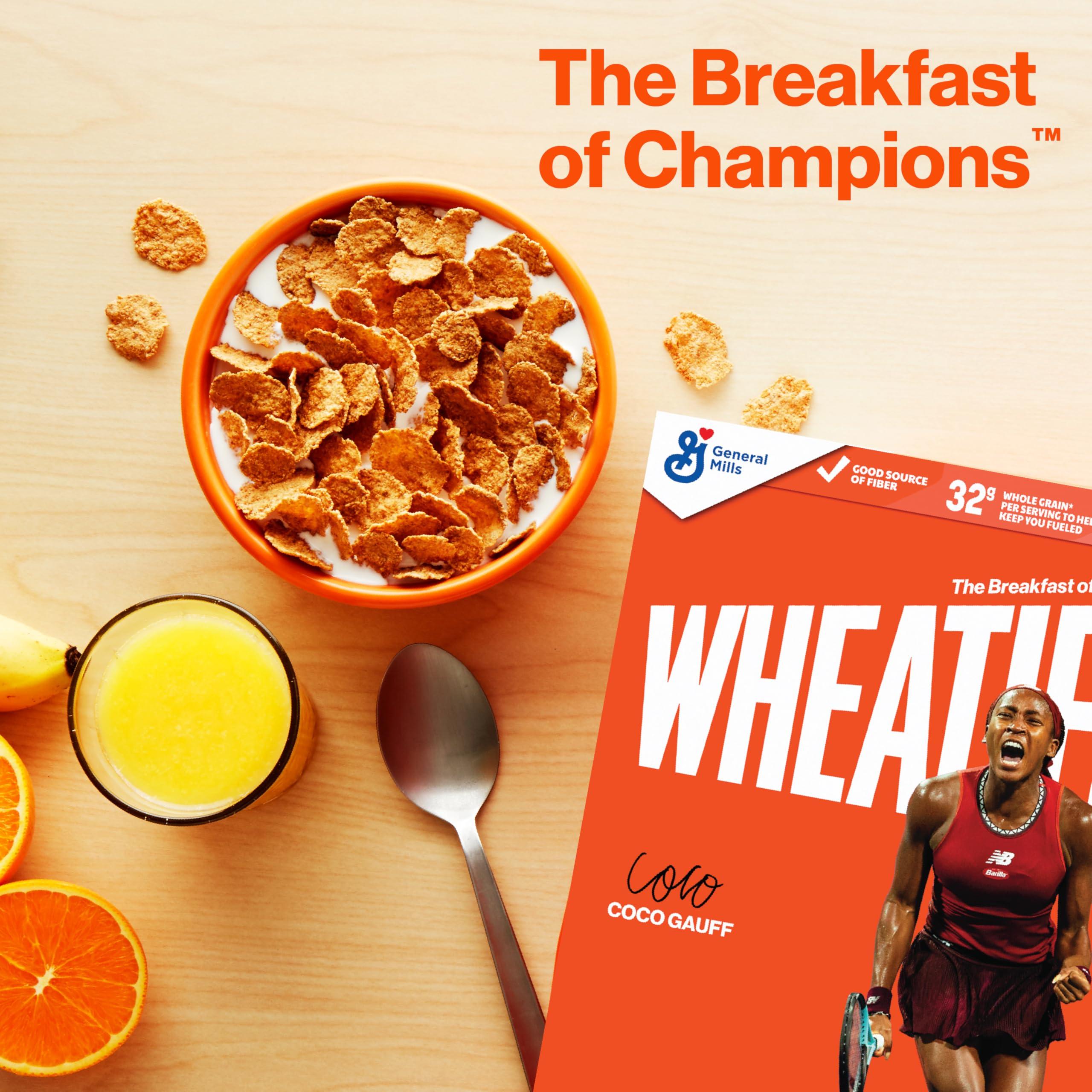 Wheaties Wheaties Breakfast Cereal, Breakfast of Champions, 100% Whole Wheat Flakes, 15.6 oz