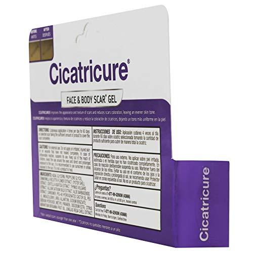 CICATRICURE Cicatricure Scars Gel 1oz Tube Multipack Value Deal Pack of 3 Tubes