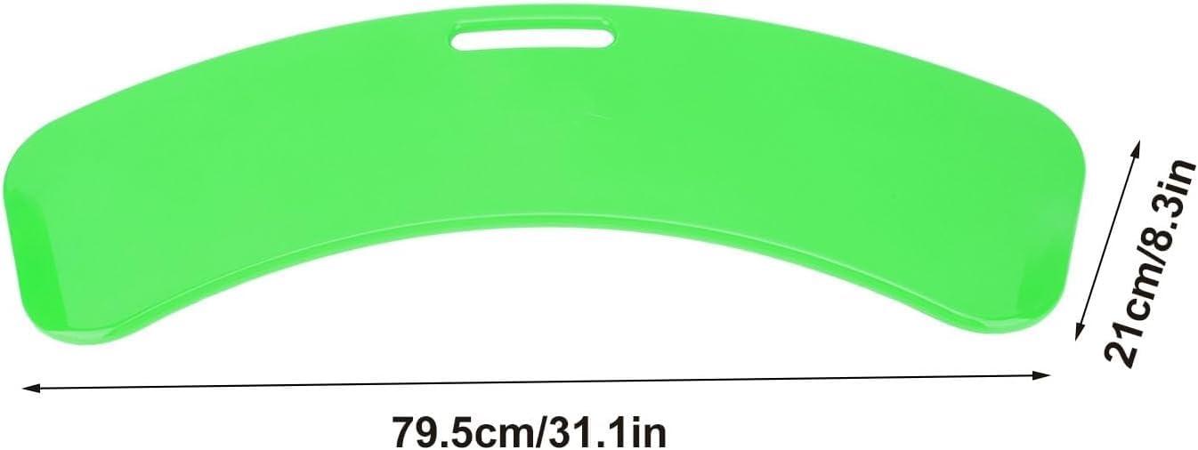 HEYKYY Slide Transfer Board, Sliding Board to Transfer to Wheelchair, Curved with Handle, Patient Slide Assist Device for Transferring Patient from Wheelchair to Bed, Toilet, Tub, Car
