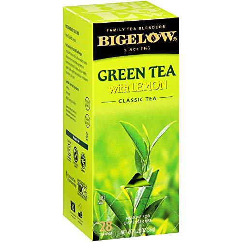 Bigelow Tea Bigelow Green Tea with Lemon Tea Bags 28-Count Boxes (Pack of 6) Green Tea Bags with Lemon Peel and Natural Flavors Rich in Antioxidants