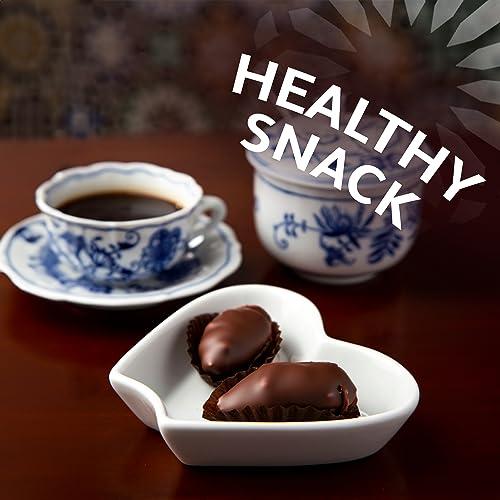 NAKHEEL ALYA Nalya Dates with Milk Chocolate and Almonds | 16 Packs | 3 Pieces per Pack| Healthy and Satisfying On-the-Go Snack