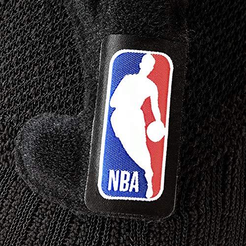 Bauerfeind Bauerfeind Sports Knee Support NBA - Officially Licensed Basketball Brace with Medical Compression - Sleeve Design with Omega Gel Pad for Pain Relief & Stabilization (Black, L)