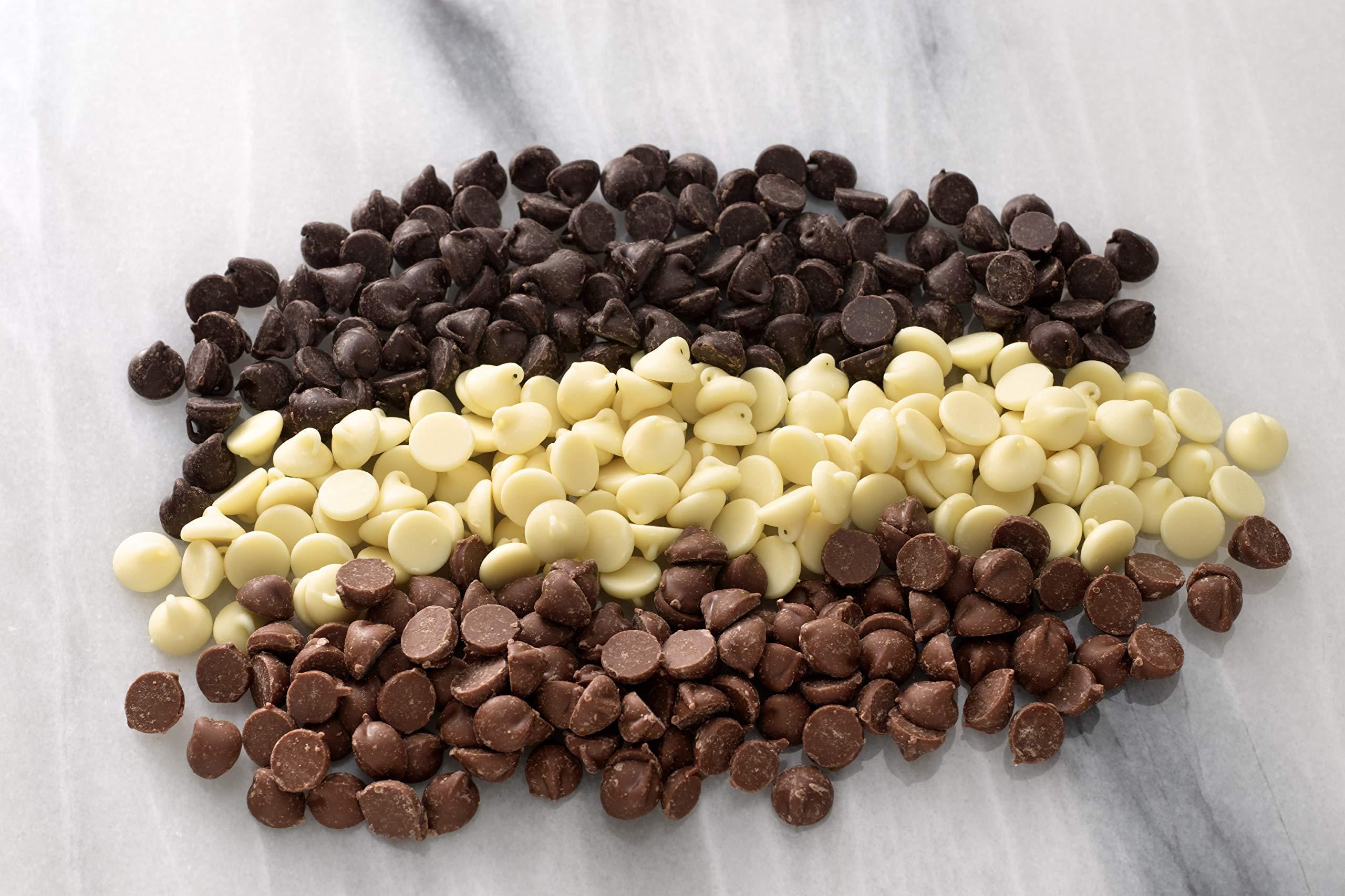 Vermont Nut Free Chocolates Vermont Nut Free Chocolates Baking Chips (White Chocolate) 16 Ounces, 2 Bags, Nut-free, Egg-free, Kosher