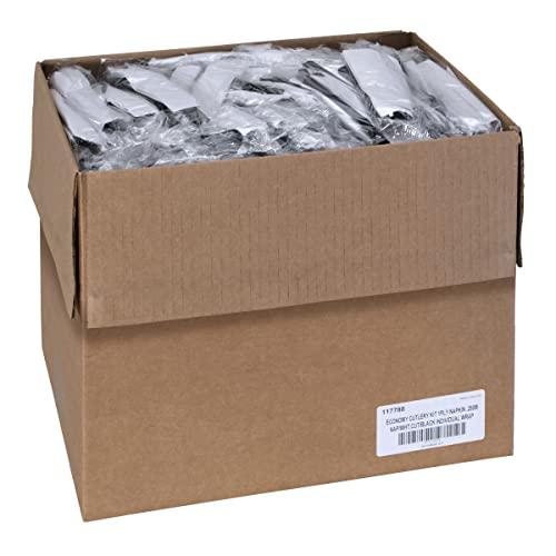 Hoffmaster Hoffmaster 6 in x 2 in Economy Cutlery Kit 250 ct.