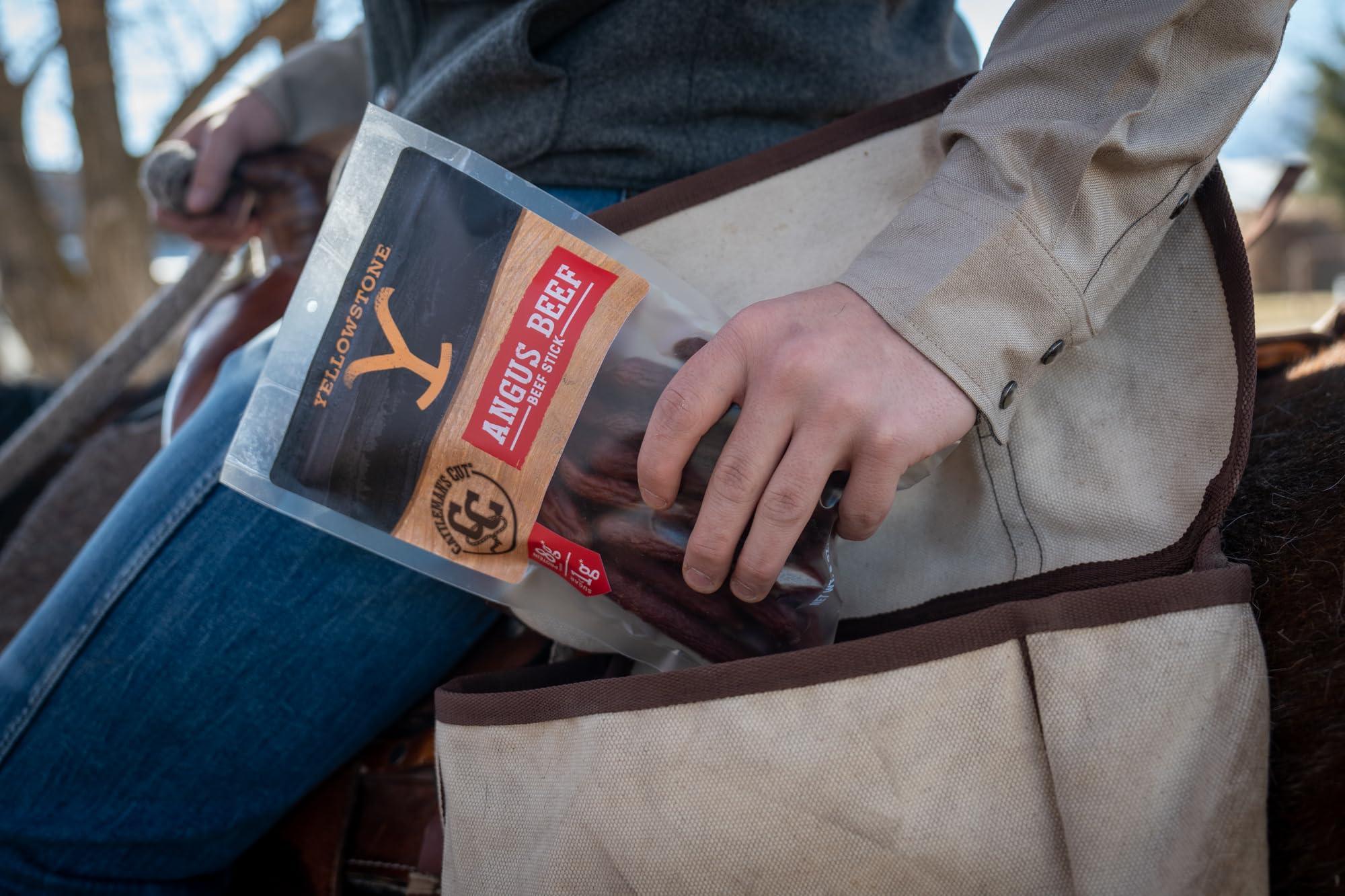 CATTLEMAN\'S CUT Yellowstone by Cattleman\'s Cut Angus Beef Sticks, 8 Ounce