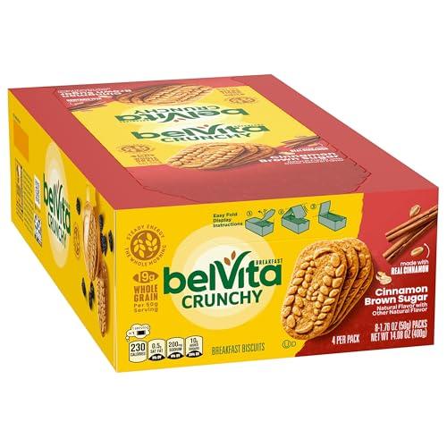 Belvita Belvita Cinnamon Brown Sugar Breakfast Biscuits, 8 Packs (4 Biscuits Per Pack)