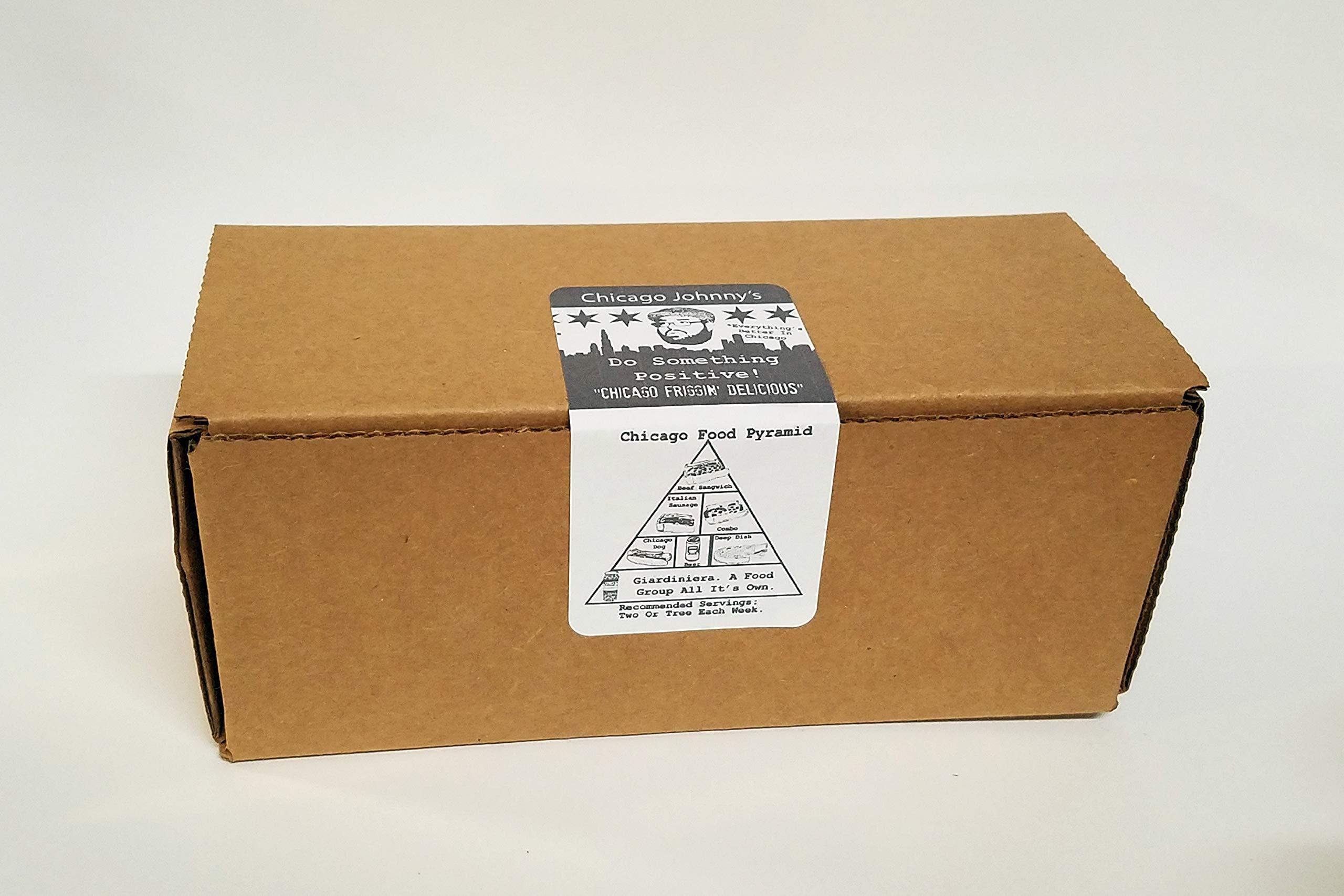 Chicago Johnny's 6 Pack Of Chicago Johnnys Hot Giardiniera In Olive Oil