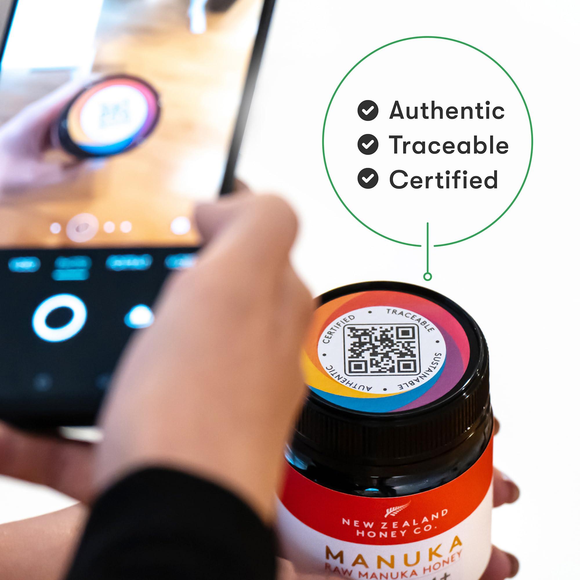 NEW ZEALAND HONEY CO New Zealand Honey Co. Raw Manuka Honey UMF 28+ | MGO 1450+, UMF Certified / 4.4oz