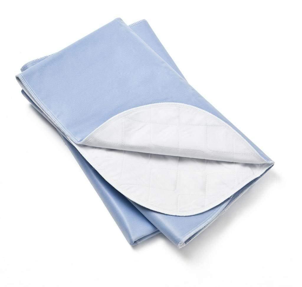 Careoutfit 2 Pack - 36x36 Wateproof Reusable Incontinence Underpads/Washable Incontinence Bed Pads Great for Adults, Kids and Pets (Blue)