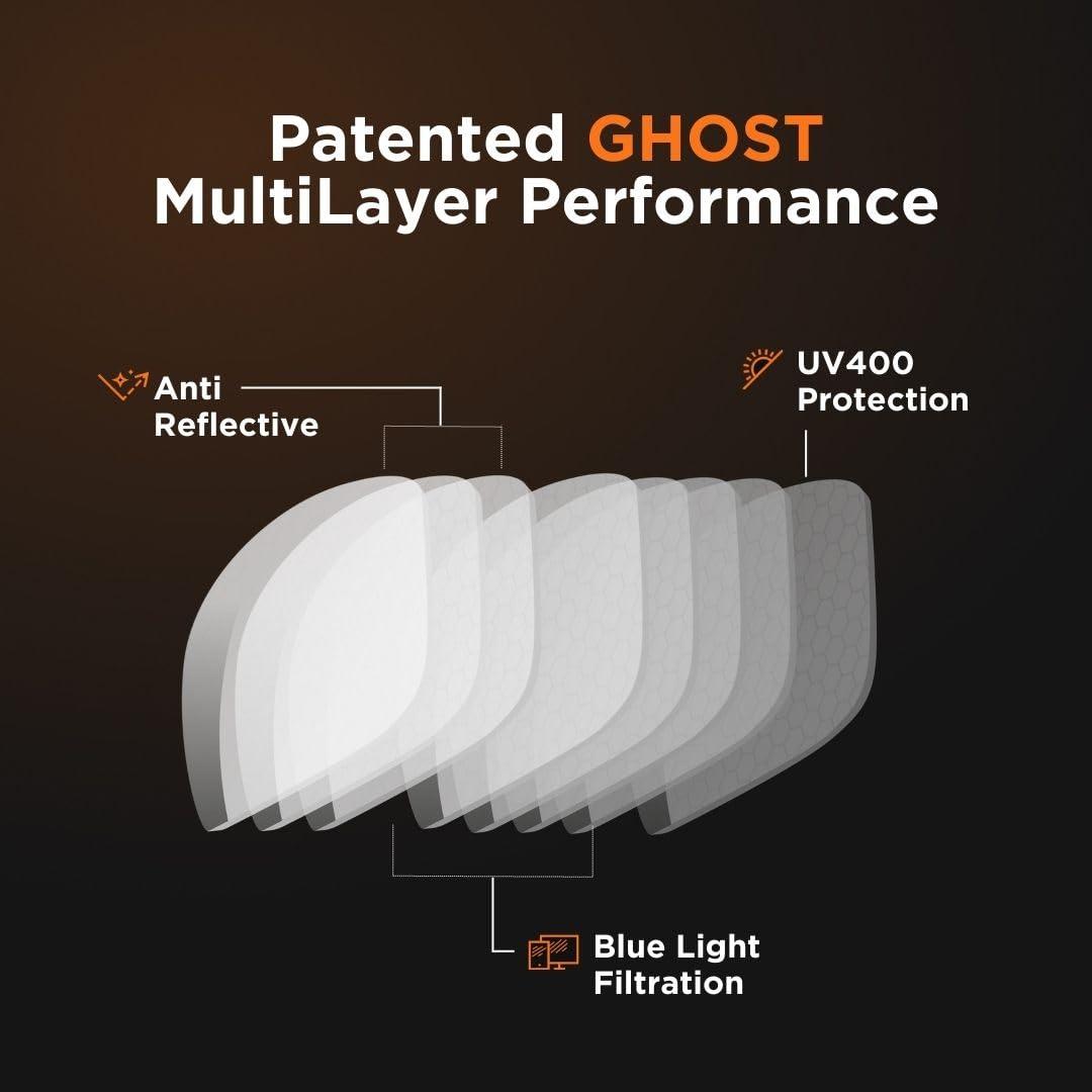 Horus X Horus X - Gaming Glasses | Blue Light Blocking Computer Screen Glasses | Anti Fatigue & Eyestrain for Men and Women | Clear