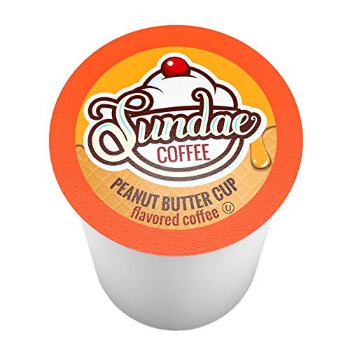 Two Rivers Coffee Two Rivers Coffee Ice Cream Flavored Coffee Pods, Variety Sampler Pack for Keurig 2.0 K Cup Brewers, 100 Count