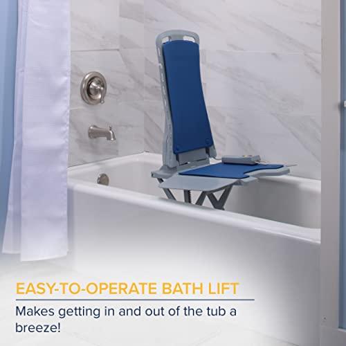 Drive Medical Drive Medical 477150312 Whisper Bath Lift Chair, Blue