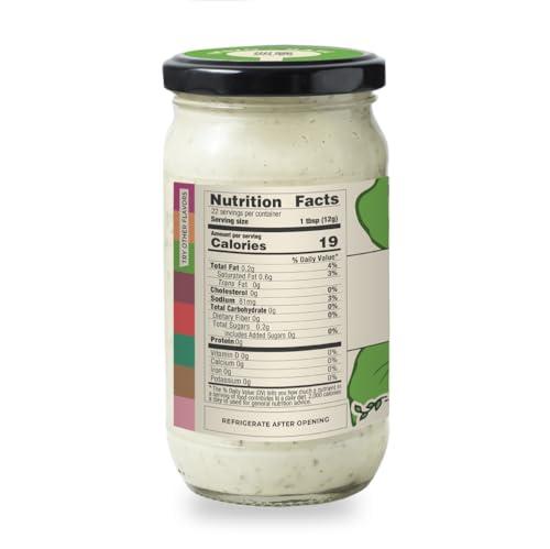 NIUKE NIUKE VMAYO Basil Vegan Mayo - Chickpea-Powered, Herbaceous & Creamy, 9.52 oz, 6 Pack