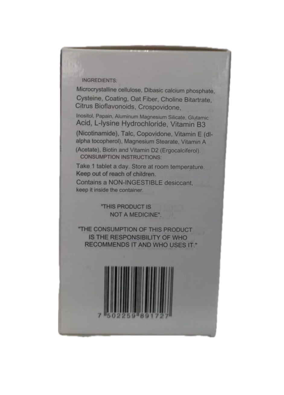 Generic GELASIMI 30TAB CISTE -Antioxidants and Amino acids Supplement for Hair and Nails Gelasimi 30 Tablet- Antioxidantes y Aminocidos Suplemento para Cabello y uas