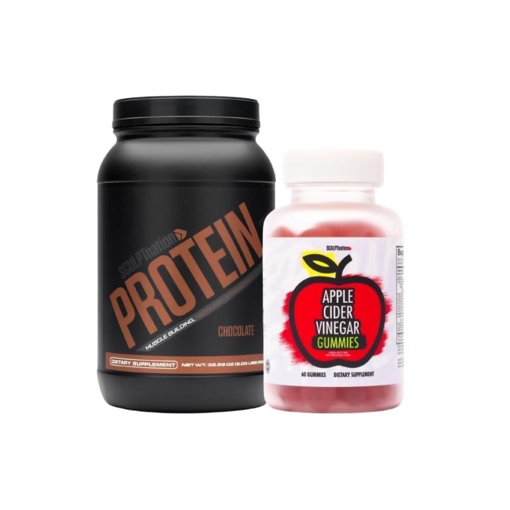 Sculpt Nation Sculpt Nation by V Shred Protein Chocolate and Apple Cider Vinegar Bundle