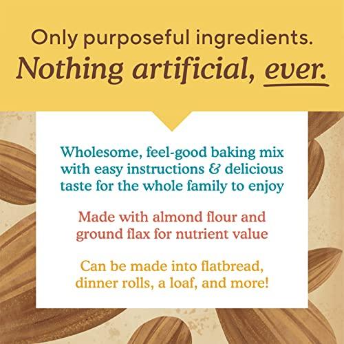 Simple Mills Simple Mills Almond Flour Baking Mix, Artisan Bread Mix - Gluten Free, Plant Based, Paleo Friendly, 10.4 Ounce (Pack of 1)