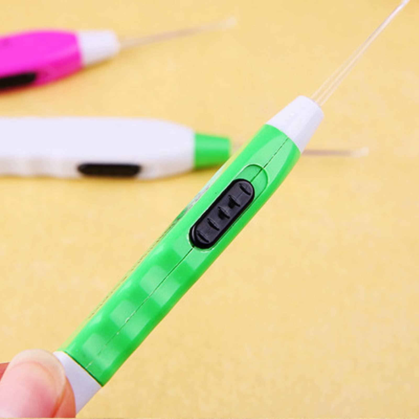 Agatige Baby LED Light Ear Pick, Flashlight Earpick Earwax Cleaning & Removal Tool Ear Wax Remover Clip Tweezers with 3 Ear Spoon for Baby and Adult