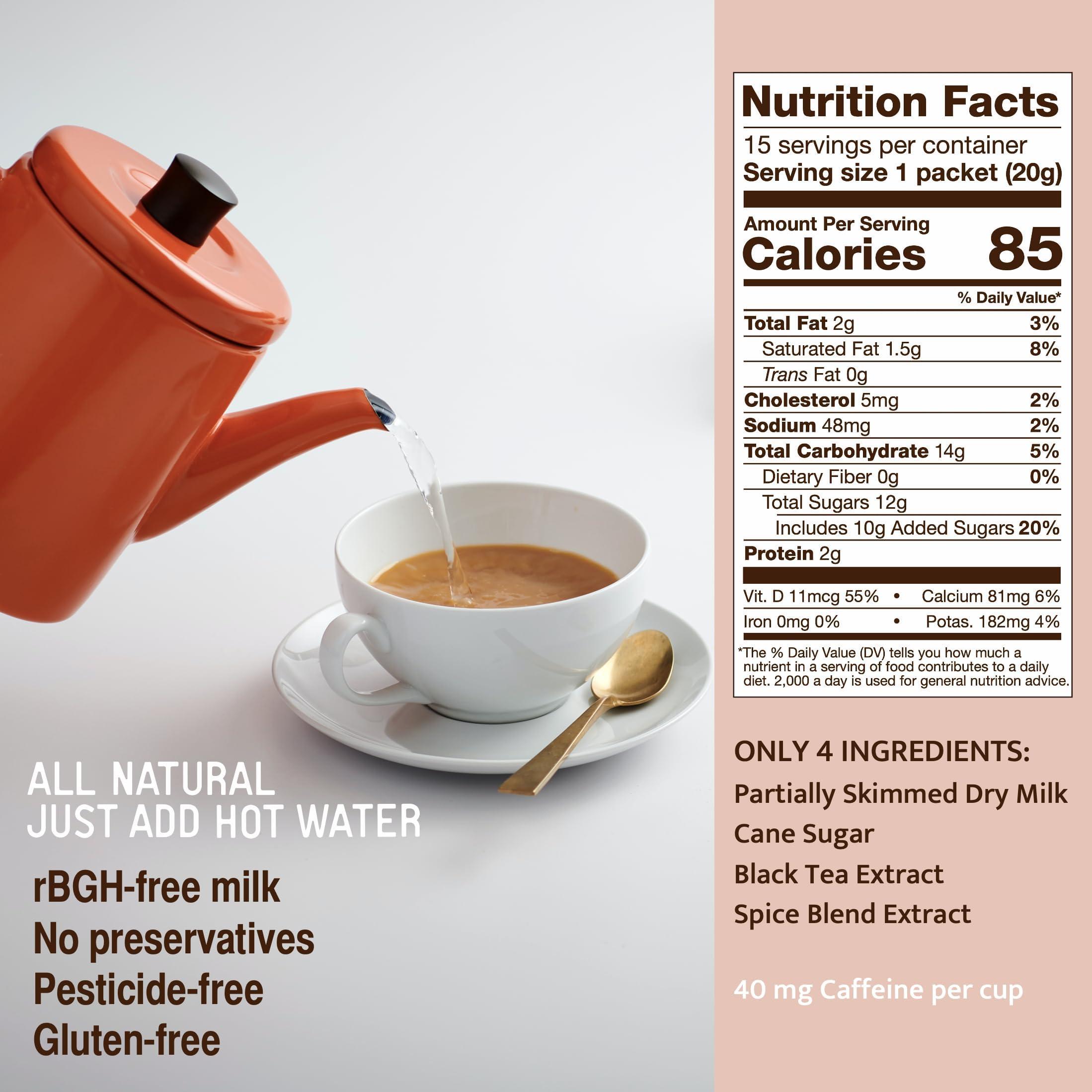 Jaipur Avenue Jaipur Avenue Chai Tea Mix - Variety Pack with All 6 Flavors (12 Servings)