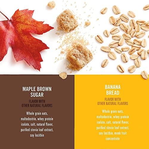 Quaker Quaker Instant Oatmeal, High Fiber 2 Flavor Variety (32 Pack)