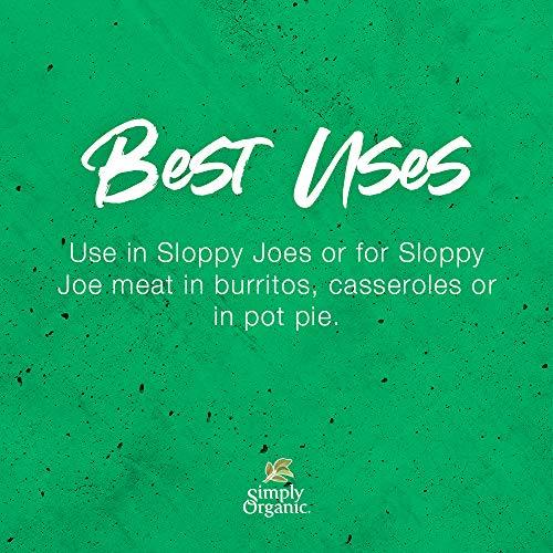 Simply Organic Simply Organic Sloppy Joe, Certified Organic, Gluten-Free | 1.41 oz