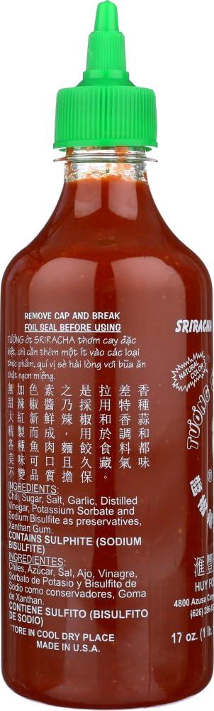 Unknown Sriracha Hot Chili Sauce - 17 oz. (Pack of 12)