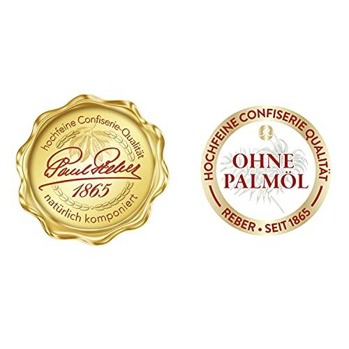 Reber REBER Constance Kugel with White Chocolate with Hazelnut Praline and Marizpan Filling with Raspberry, 6pc Portrait Box