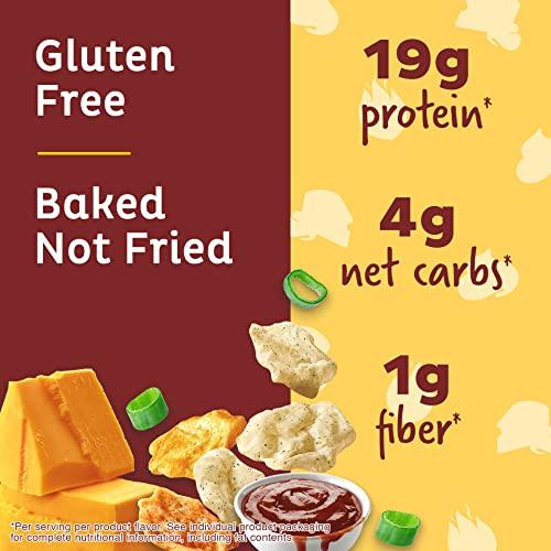 Quest Nutrition Quest Nutrition Protein Chips Variety Pack, (BBQ, Cheddar & Sour Cream, Sour Cream & Onion), High Protein, Low Carb, 1.1 Ounce (Pack of 12)