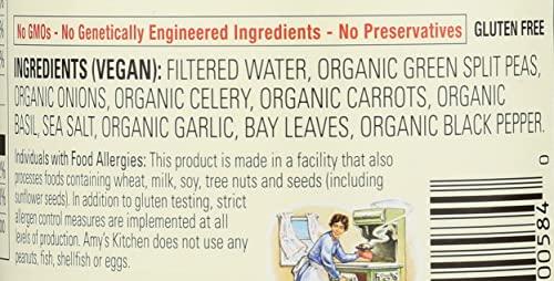 Amy's Amys, Soup Split Pea Low Sodium Organic, 14.1 Ounce