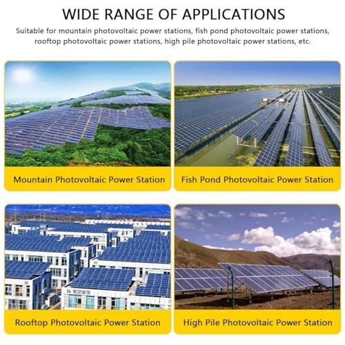 AUTUMFLATGAO AUTUMFLATGAO Solar Panel Cleaning Machine, Water Fed Telescopic Brush, Quickly Cleaner Roof, with Water Fed Pole & Backpack, for Photovoltaic Panel Cleaning,7m