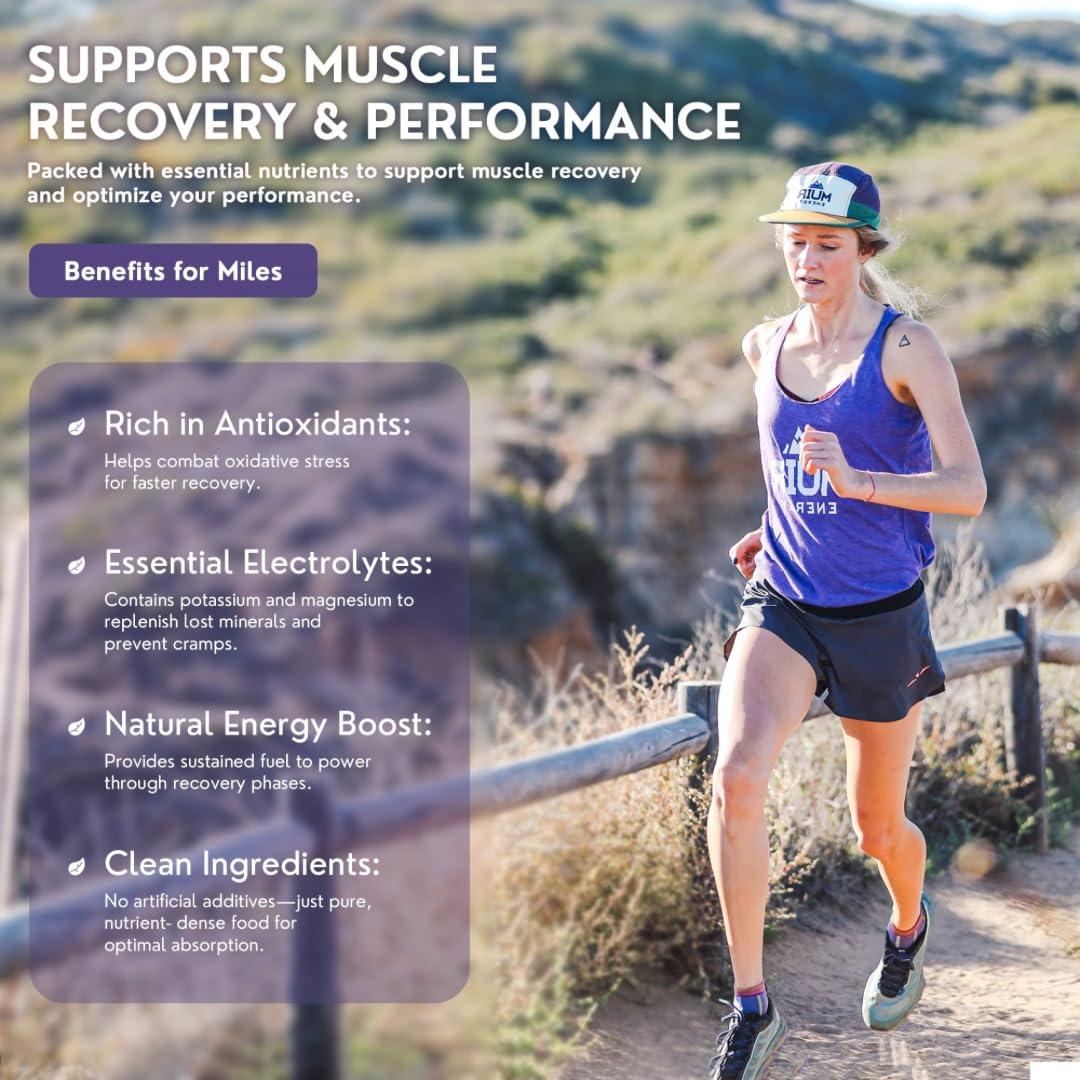 Muir Energy MUIR Energy Real Food Energy Gel Variety Pack for Endurance Athletes (Fast Burning 24 Pack)