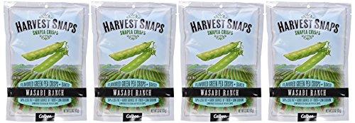 Calbee Calbee Snapea Crisps - Wasabi Ranch, 3.3 Ounce (Pack of 4)