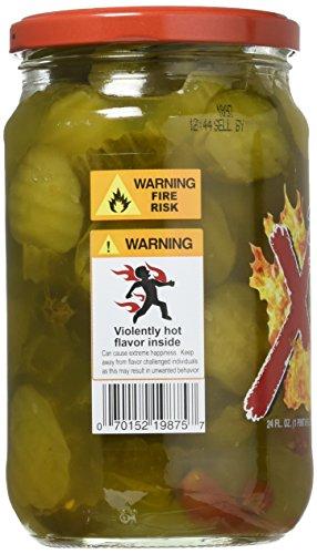 Best Maid Products Best Maid Xtreme Hot Pickle Bitez 24oz Jar (Pack of 2)