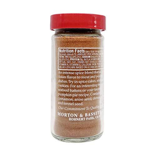Morton & Bassett Morton & Bassett Chinese 5 Spice, 1.9-Ounce jar