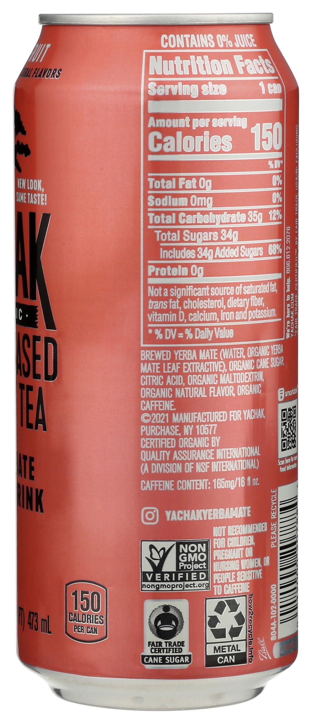 Yachak Organic Yachak Organic Organic Passion Fruit Yerba Mate, 16 FZ