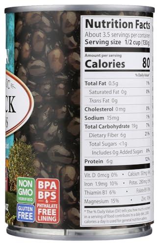 Eden Eden Foods - Organic Black Beans - 15 oz(pack of 2)