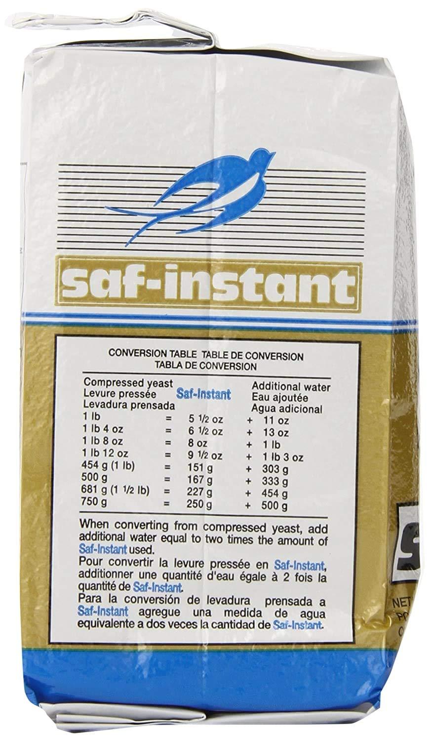 SAF SAF LeSaffre Instant Yeast, yTpoVo Gold, 4 Pound