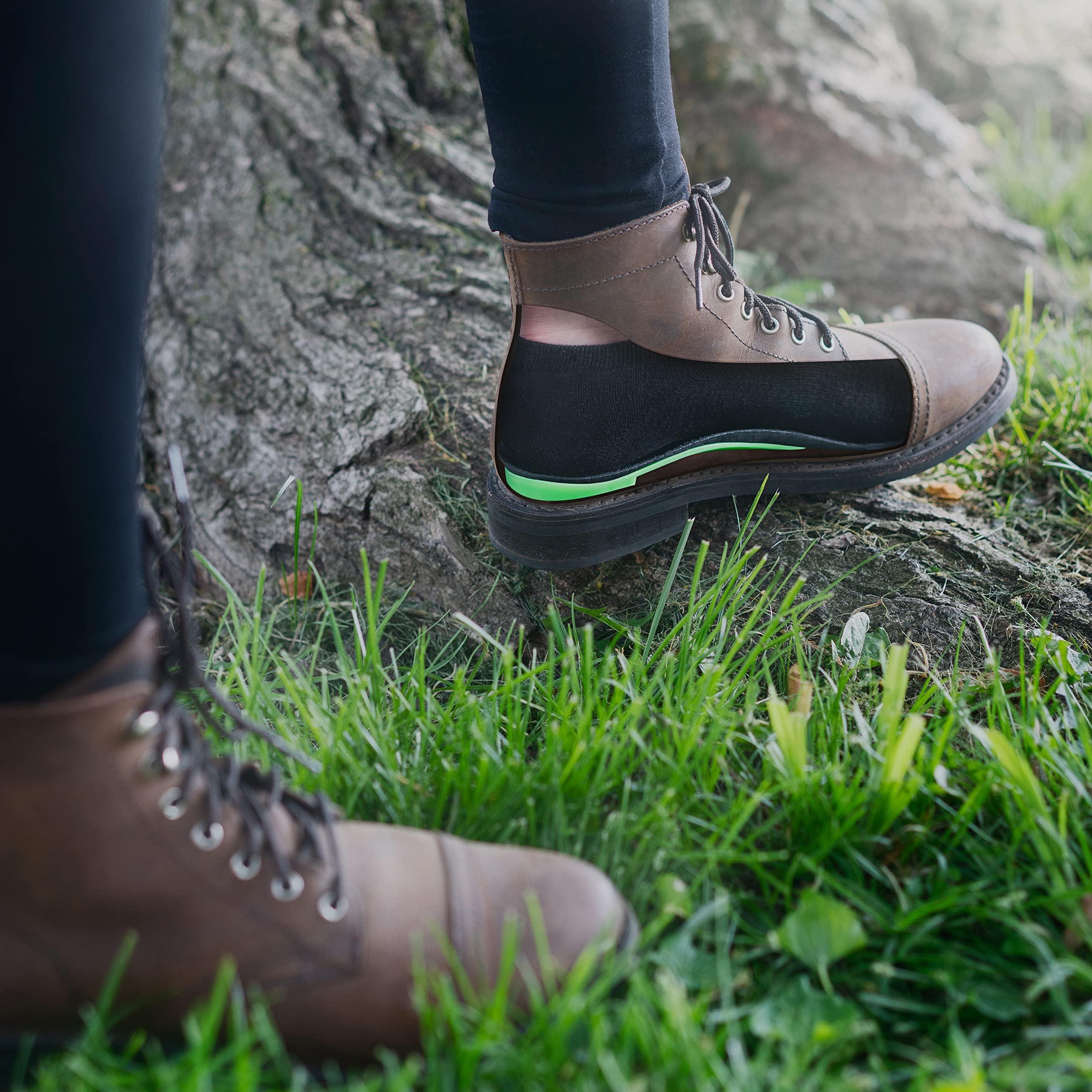 Samurai Insoles Samurai Insoles Shoguns Plantar Fasciitis Relief Reinforced Arch Support Shoe Inserts for Men or Women - Podiatrist Designed, Orthotic Lab Made in The USA Women 15-15.5, Men 13-13.5