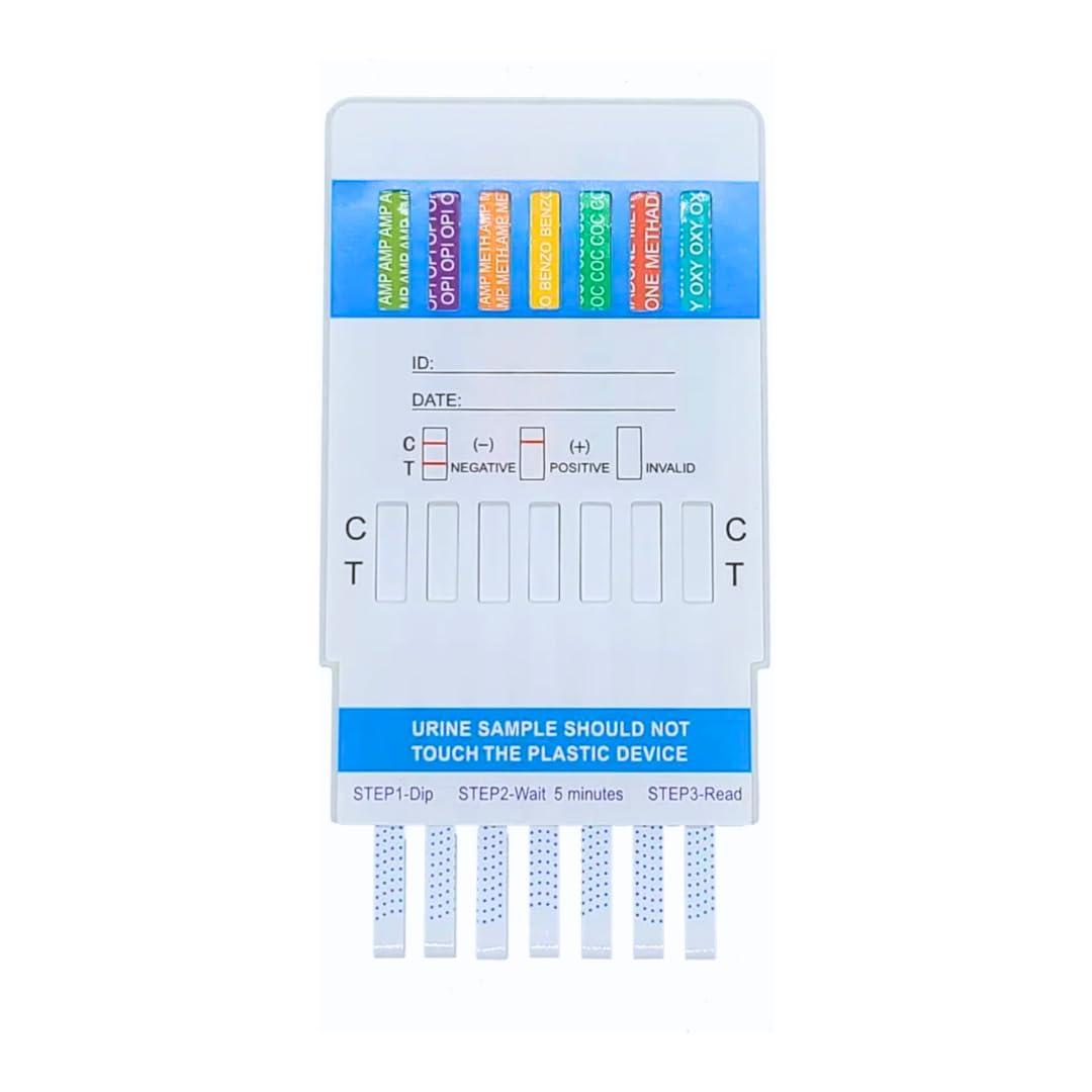 12 Panel Now 12 Panel Drug Test Dip Cards, Tests for 12 Commonly Abused Drugs, 99% Accurate, Fast Results, CLIA Waived, Easy-Read (25)