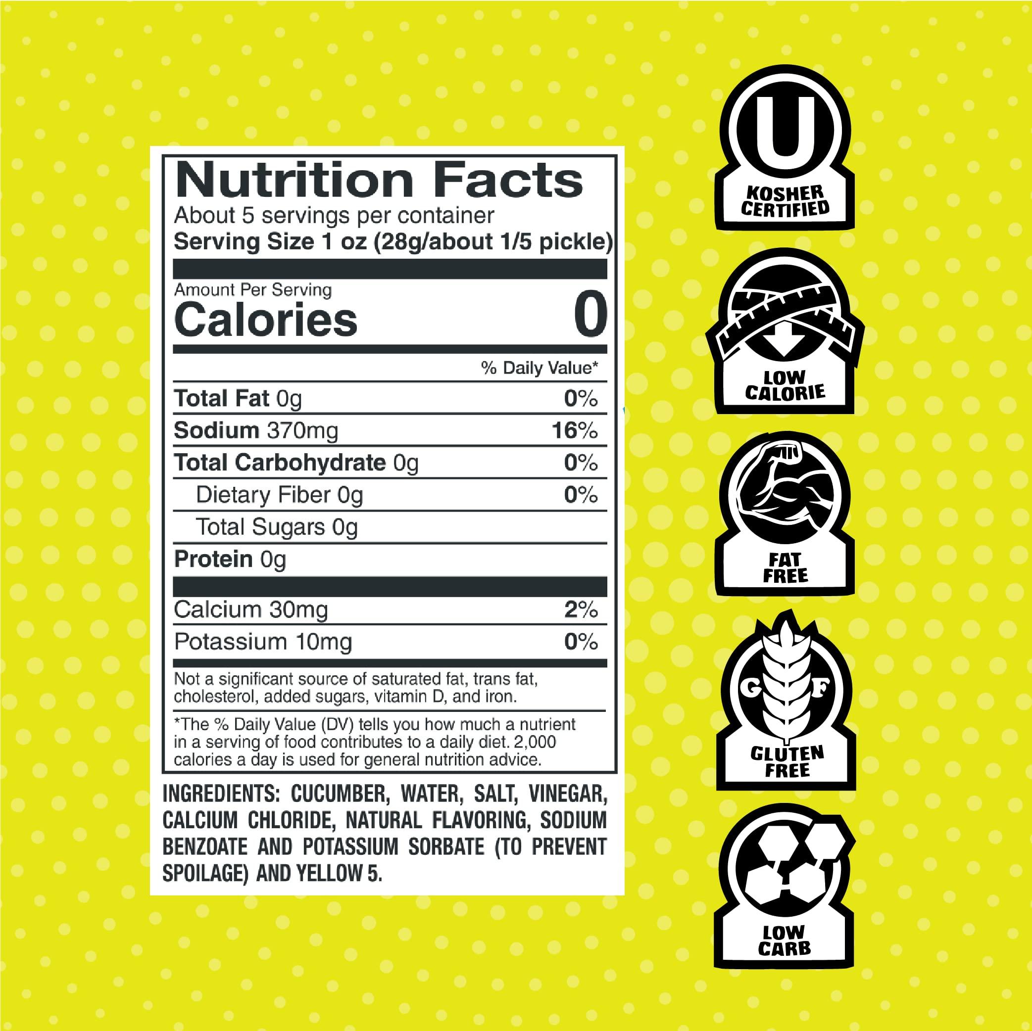 Van Holten\'s Pickles Van Holten\'s Pickles - Jumbo Dill Pickle-In-A-Pouch - 6 Pack