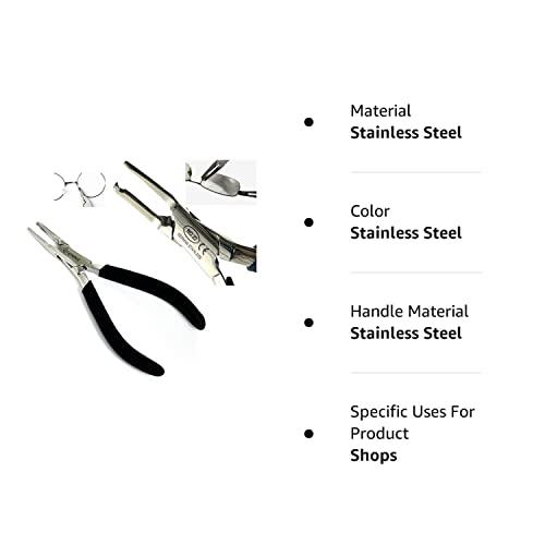 ArtLab Premium -Nose Pad Arm Adjusting Pliers Eyeglass Arms Frame Eyeglasses Nose Pad Remover, Multi-purpose Optical Optician Tool for Glasses Repair Assembling & Adjusting (NOSE PAD PLIER)